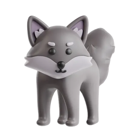 Lobo  3D Icon