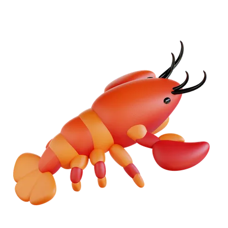 Lobster  3D Icon