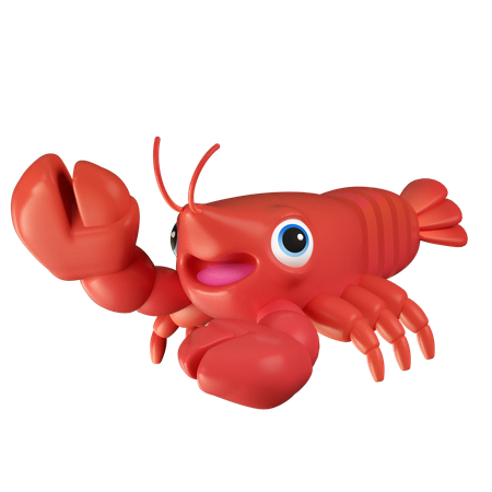 Lobster  3D Icon