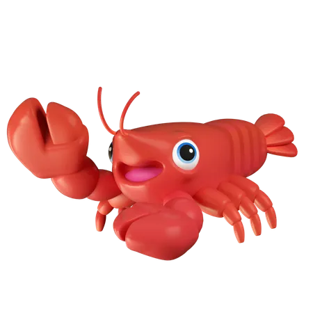 Lobster  3D Icon