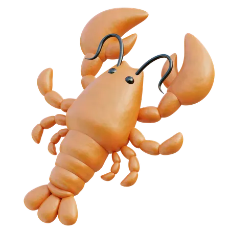 Lobster  3D Icon