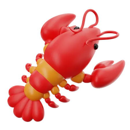 Lobster  3D Icon