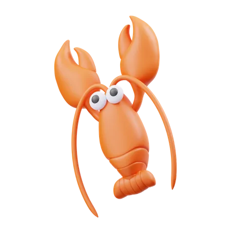 Lobster  3D Icon