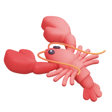 Lobster  3D Icon