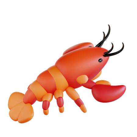 Lobster  3D Icon