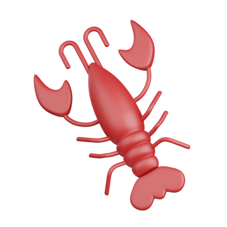 Lobster  3D Icon