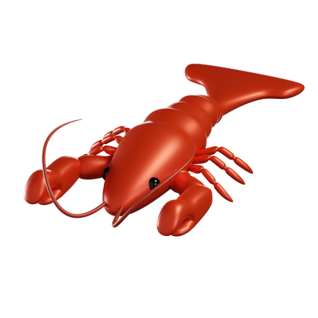 Lobster 3D Icon
