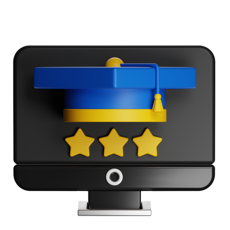 L'obtention du diplôme  3D Icon