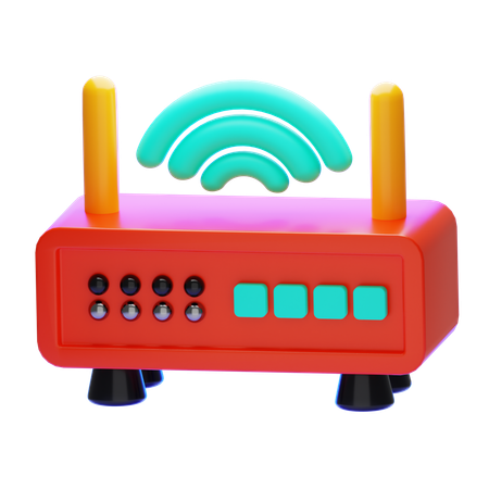 LOCAL AREA NETWORK  3D Icon