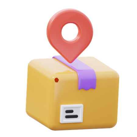 Local de entrega  3D Icon