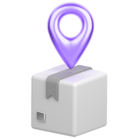 Local de entrega  3D Icon