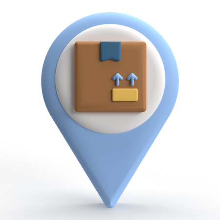 Local de entrega  3D Icon