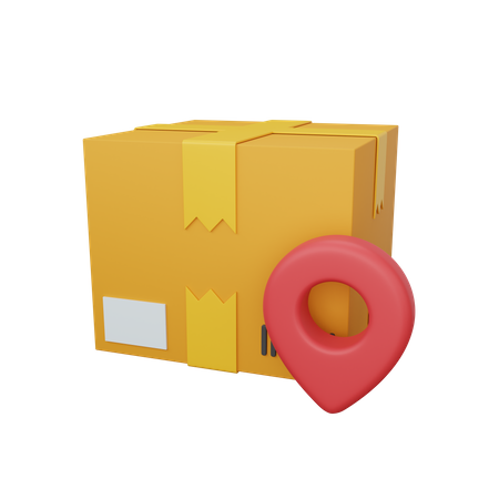 Local de entrega  3D Icon
