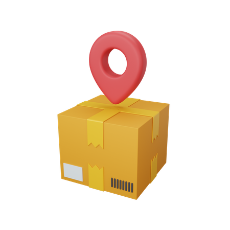 Local de entrega  3D Icon