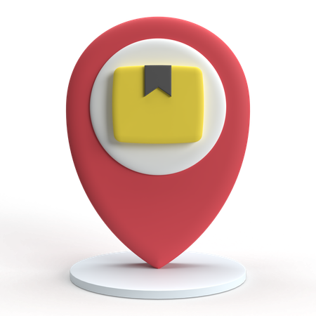 Local de entrega  3D Icon