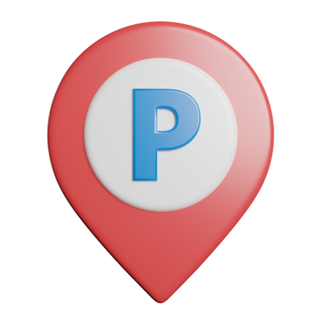 Local de estacionamento  3D Icon