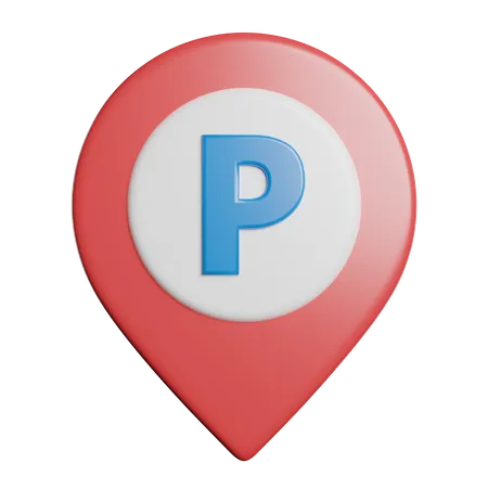 Local de estacionamento  3D Icon