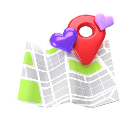 Local do casamento  3D Icon