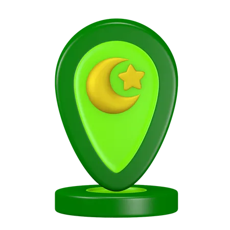 Lieu islamique  3D Icon