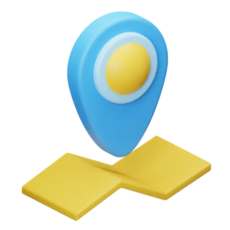 Épingle de localisation  3D Icon