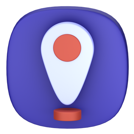 Épingle de localisation  3D Icon