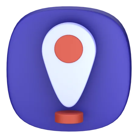 Épingle de localisation  3D Icon