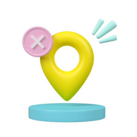 Point de localisation  3D Icon