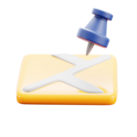 Localização  3D Icon