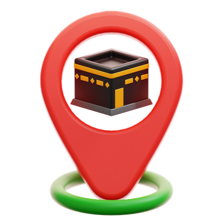 Localização  3D Icon