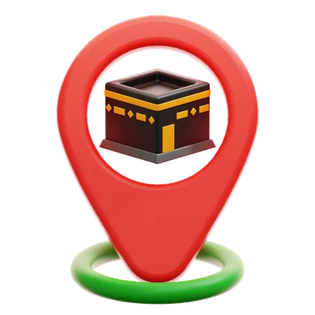 Localização  3D Icon