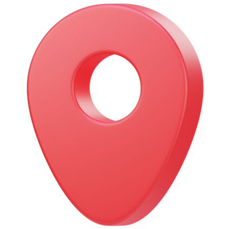 Localização  3D Icon