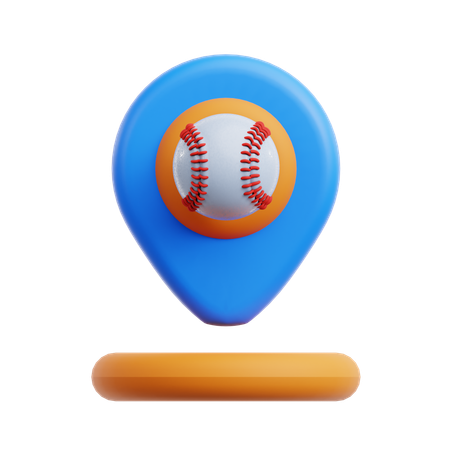 Localização  3D Icon