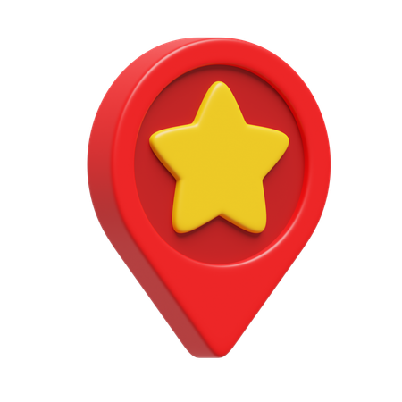 Localização  3D Icon