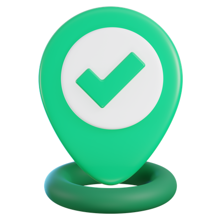Localização aceitar  3D Icon