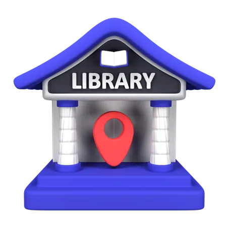 Localização da biblioteca  3D Icon