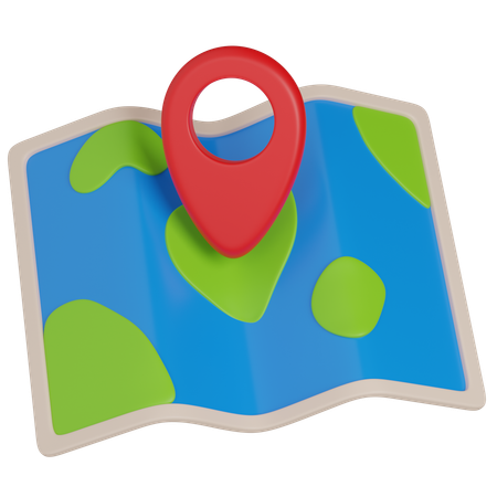 Local de viagem  3D Icon