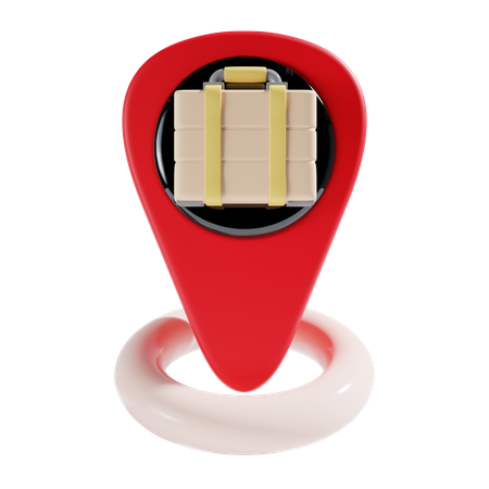 Localização do escritório  3D Icon