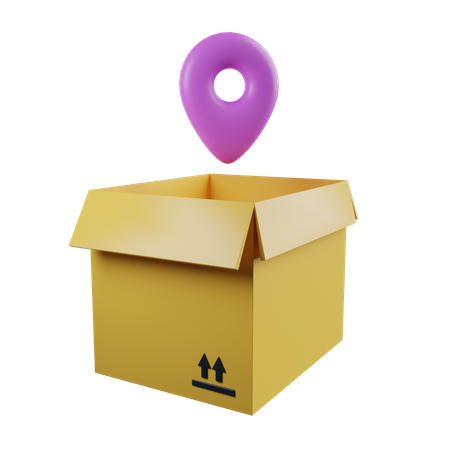 Localização do pacote  3D Icon