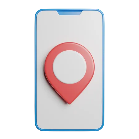 Fixar Localizacao Do Smartphone 3D Icon