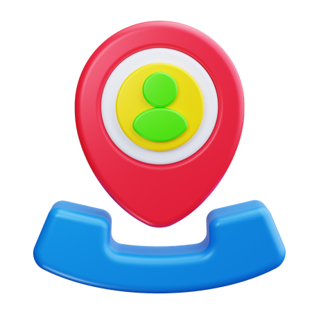 Localização global  3D Icon