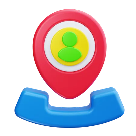 Localização global  3D Icon