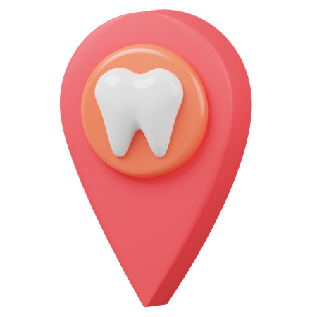 Localização dentária  3D Icon