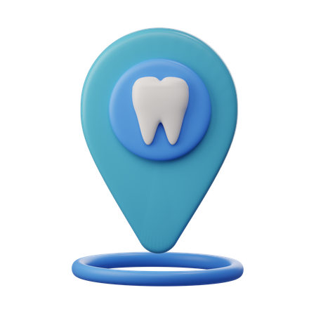 Localização dentária  3D Icon