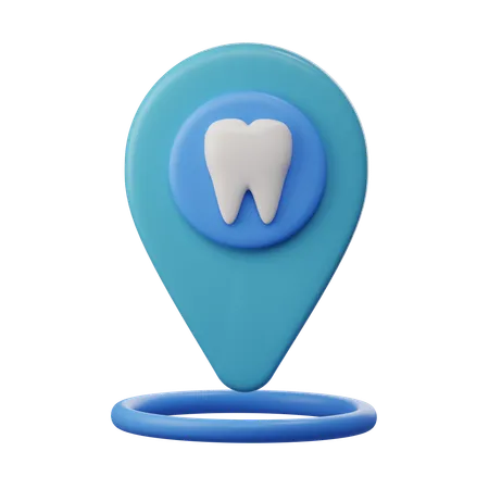 Localização dentária  3D Icon