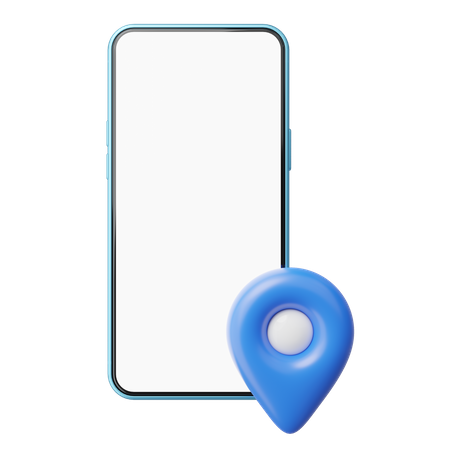 Localização on-line  3D Icon