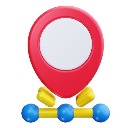 Pino de localização  3D Icon