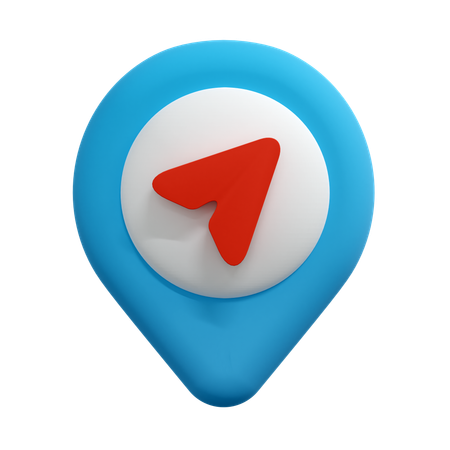 Pino de localização  3D Icon