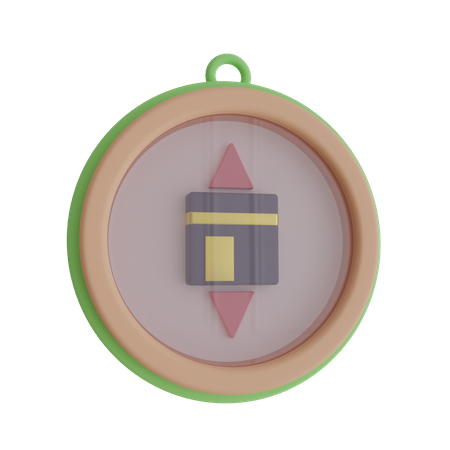 Localizador de qibla  3D Icon