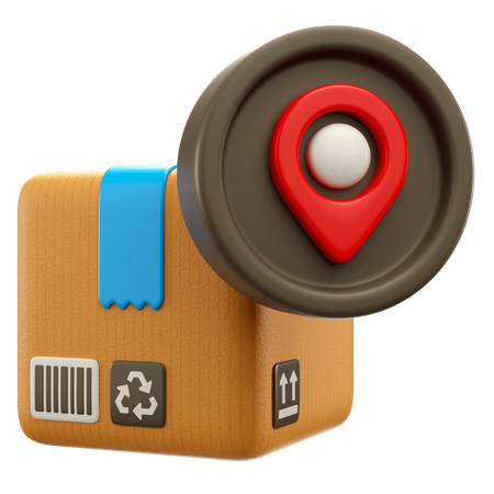 Localize seu pedido  3D Icon