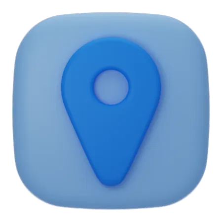 Location 3 D User Interface 3D Icon
